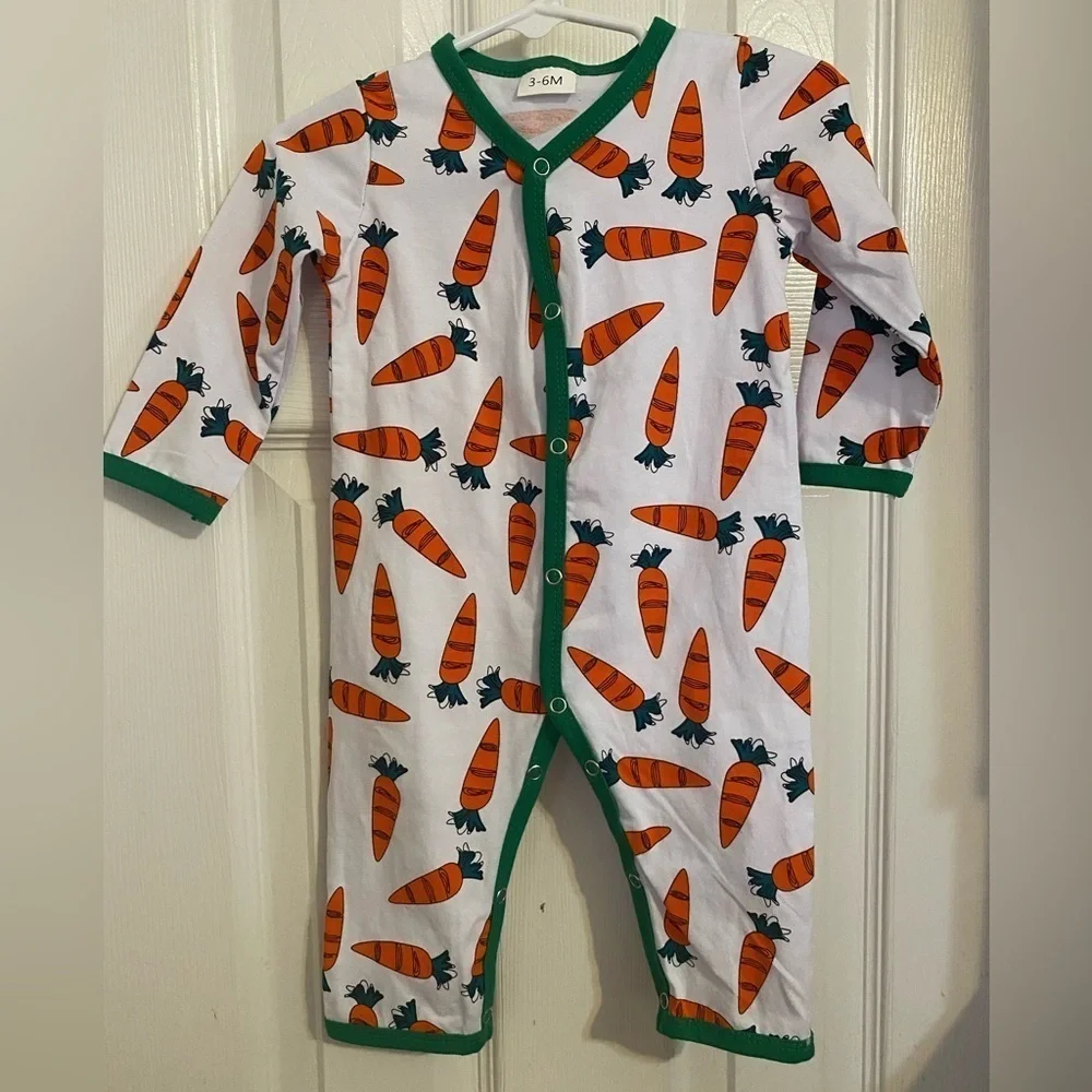 New Easter Carrot Romper